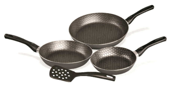 Imagen de Juego de Sartenes Cinsa Magnífica 4pzas 313141 Negro