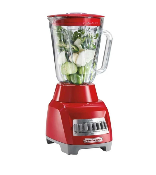 Imagen de Licuadora Proctor Silex 50135R-MX 10V Roja V/Vidrio V/E.