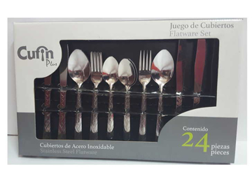 Imagen de Juego De Cubiertos 24 Piezas Palma