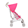 Imagen de Carriola De Baston Dbebe Zoo Baby Rosa V/E.