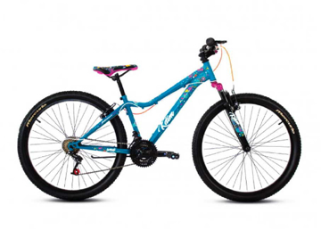 Imagen de Bicicleta Mercurio 300706 K-DIM R26 Verde/Rosa/Negro V/E.