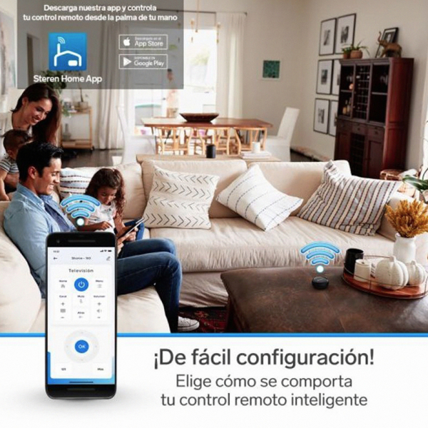 Imagen de Control remoto universal Steren Wi-Fi SHOME-160
