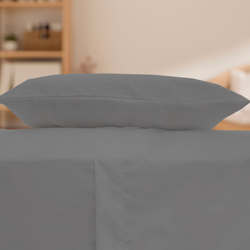 Blancos - Juego de Sábanas Spring Air Soft Sensation Matrimonial Gris