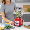 Imagen de Licuadora Oster Soho Lite 2110245 BLSTKAG-RPB-013 Push Button V/Vidrio 2V Roja