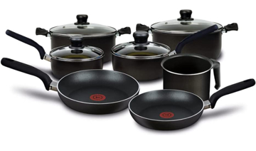 Imagen de Bateria de Cocina T-fal Vital 11 pzas 0226100 Negro V/E.