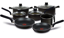 Imagen de Bateria de Cocina T-fal Vital 11 pzas 0226100 Negro V/E.