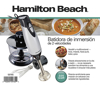 Imagen de Batidora De Inmersión Hamilton Beach 59765G 2V A/inox