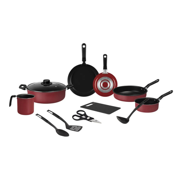 Imagen de Bateria Ekco 58500 12 Pzas Cherry V/E.