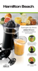 Imagen de Exprimidor de Jugos Hamilton Beach 66333  Negro
