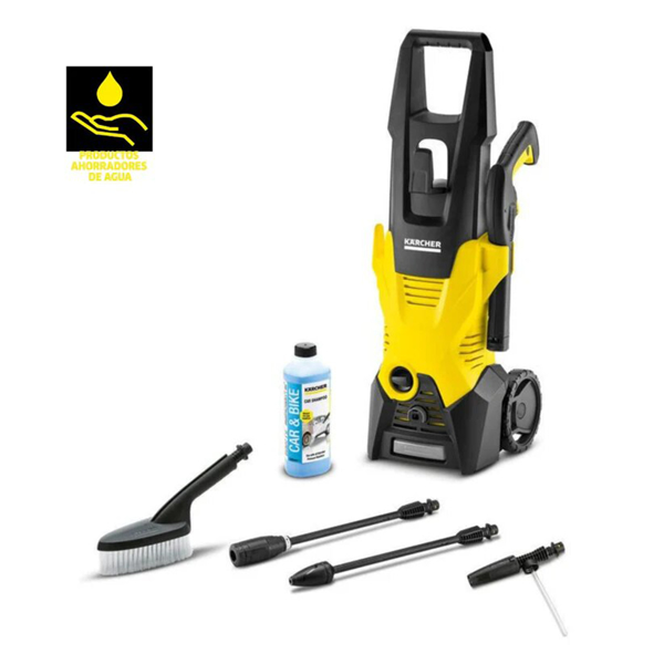 Imagen de Hidrolavadora Karcher 1.601-832.0 Con Kit para Coche K3 CAR  1700 PSI V/E.