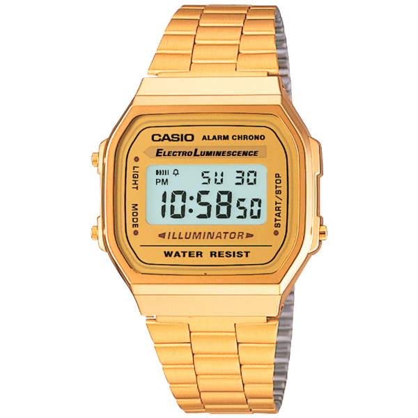 Relojería - Reloj Caballero Casio A168wg-9vt Dorado