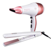 Imagen de Kit De Belleza Timco Plancha y secadora  Com-08 Sin Rosa