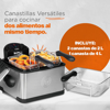 Imagen de Freidora de Aceite MasterChef MK-DF-4SSV2 4 L Acero/Inox V/E.