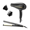 Imagen de Kit De Belleza Gama Secadora Y Alaciadora Gold Elegance
