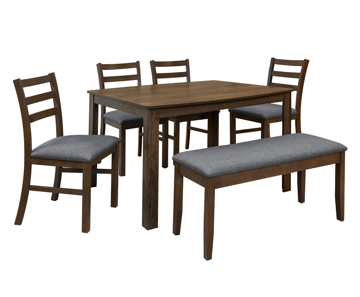 Comedores - Antecomedor Viarello 4 sillas 1 banca