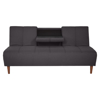 Imagen de Sofa cama c/ portavaso Artemisia sce-622 gris