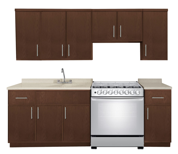 Imagen de Cocina Danna 2.40 mts nogal