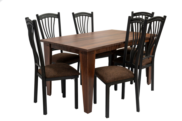 Comedores - Antecomedor Tubular Magda 6 Sillas