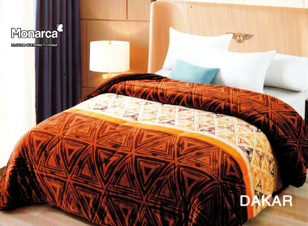 Blancos - Cobertor Monarca Dakar Matrimonial V/E