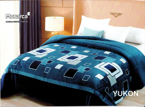 Blancos - Cobertor Monarca Yukon Matrimonial V/E