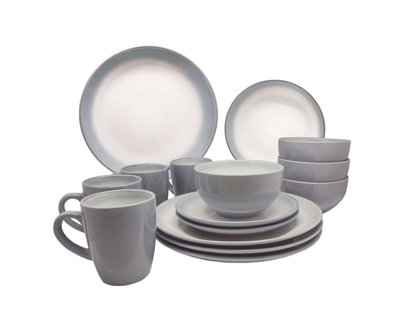 Imagen de Vajilla Royal Haus 23C121  16 Pzas Gris