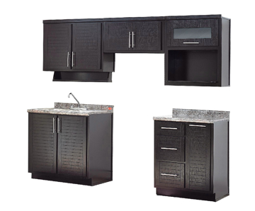 Imagen de Cocina Ontario 2.40 mts chocolate