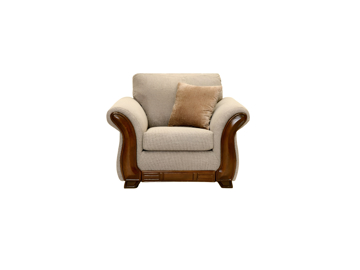 Imagen de Sillon Liberty jackard girona capuchino