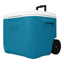 Imagen de Hielera Coleman 2160832 Chiller Cooler 60QT/57 Litros,AzulC/Blanco, con ruedas.