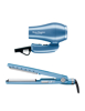 Imagen de Kit De Belleza Babyliss Alaciadora Nano Titanium Y Minisecadora Azul V/E.