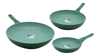 Imagen de Juego de Sartenes Harraz 20/24/28 Jade HZ3003G V/E.