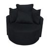 Imagen de Sillon Ocasional giratorio Annie negro