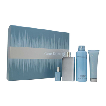 Perfumería - Set Locion Caballero Perry Ellis EDT 18 4PZAS