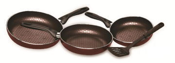 Imagen de Juego de Sartenes Cinsa Buenos Aires 3pzas 303260