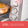 Imagen de Horno Tostador Black+Decker 11 Lt Color Gris TO4130-1SDLA