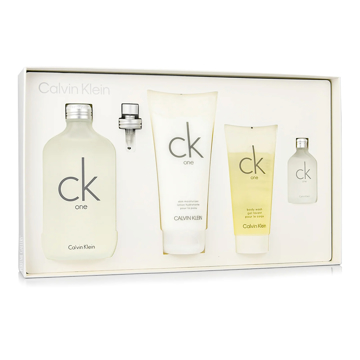 Perfumería - Set Locion Caballero Calvin Klein One Edt 4pzs