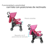 Imagen de Carriola de Baston Dbebe Aerostar rosa