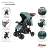 Imagen de Carriola Dbebe c/portabebe Travel System Elite Verde