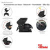 Imagen de Carriola Dbebe c/portabebe Travel System Eclipse Negro