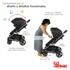 Imagen de Carriola Dbebe c/portabebe Travel System Eclipse Negro