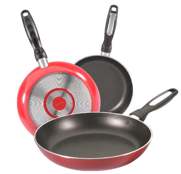 Imagen de Juego de Sartenes Vasconia 4015560 3pzas Rojo V/E.
