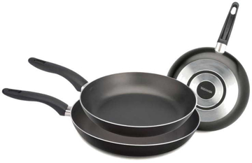 Imagen de Juego de Sartenes Vasconia 4020922 3pzas Negro V/E.