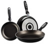 Imagen de Juego de Sartenes Vasconia 4020922 3pzas Negro V/E.