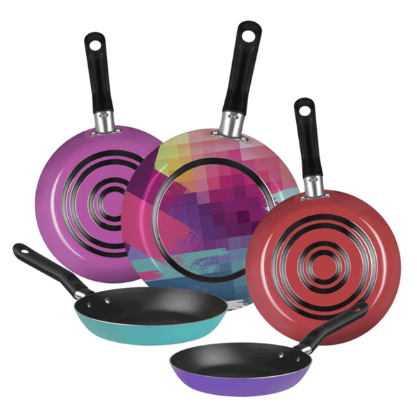 Imagen de Juego De Sartenes Ekco 5 Pzas 35969 Colores PH