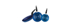 Imagen de Juego De Sartenes Ekco 937246 3 Pzas 20.24.30 Cm Azul