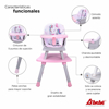 Imagen de Silla Alta Dbebe Grow With Me Multiconfort 4 En 1 Rosa