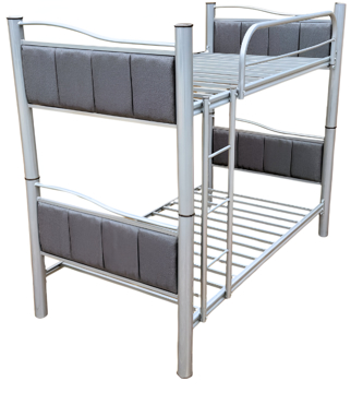 Imagen de Litera Minesota matrimonial/matrimonial plata