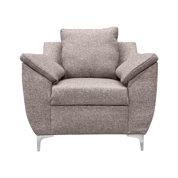 Imagen de Sillon Emily café linato jaspe