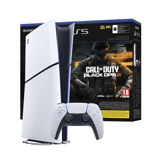 Imagen de Consola De Videojuego Sony Ps5 Slim Digital Call Of Duty Blanco V/E.