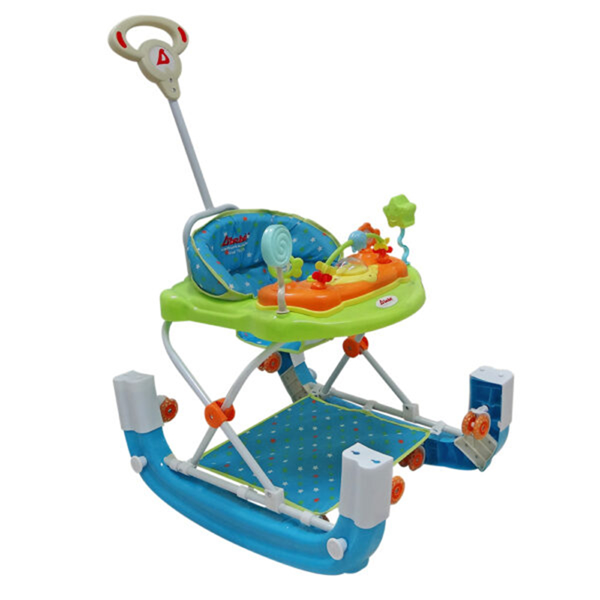 Imagen de Andadera Dbebe Mecedora Rocking Pop Verde/Azul
