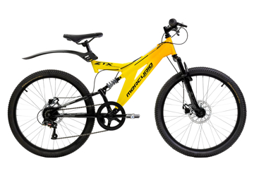 Imagen de Bicicleta Mercurio 301094 DS ZTX 24" Amarillo 7V